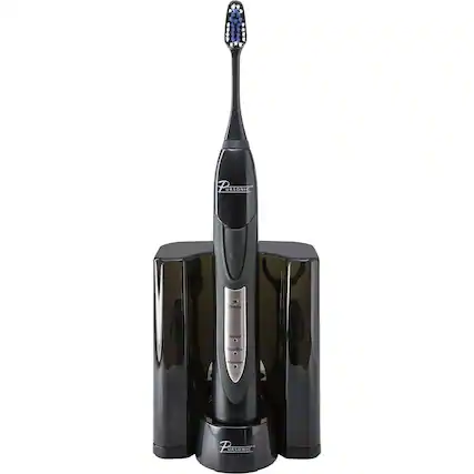 Angle. Pursonic - Pro Series S520 Rechargeable Sonic Toothbrush - Black.