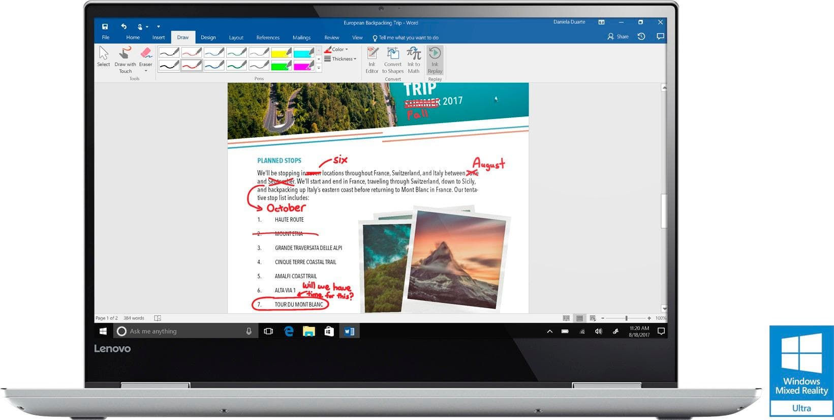 Front. Lenovo - Yoga 720 2-in-1 15.6" 4K Ultra HD Touch-Screen Laptop - Intel Quad Core i7 - 16GB Memory - 512GB SSD.