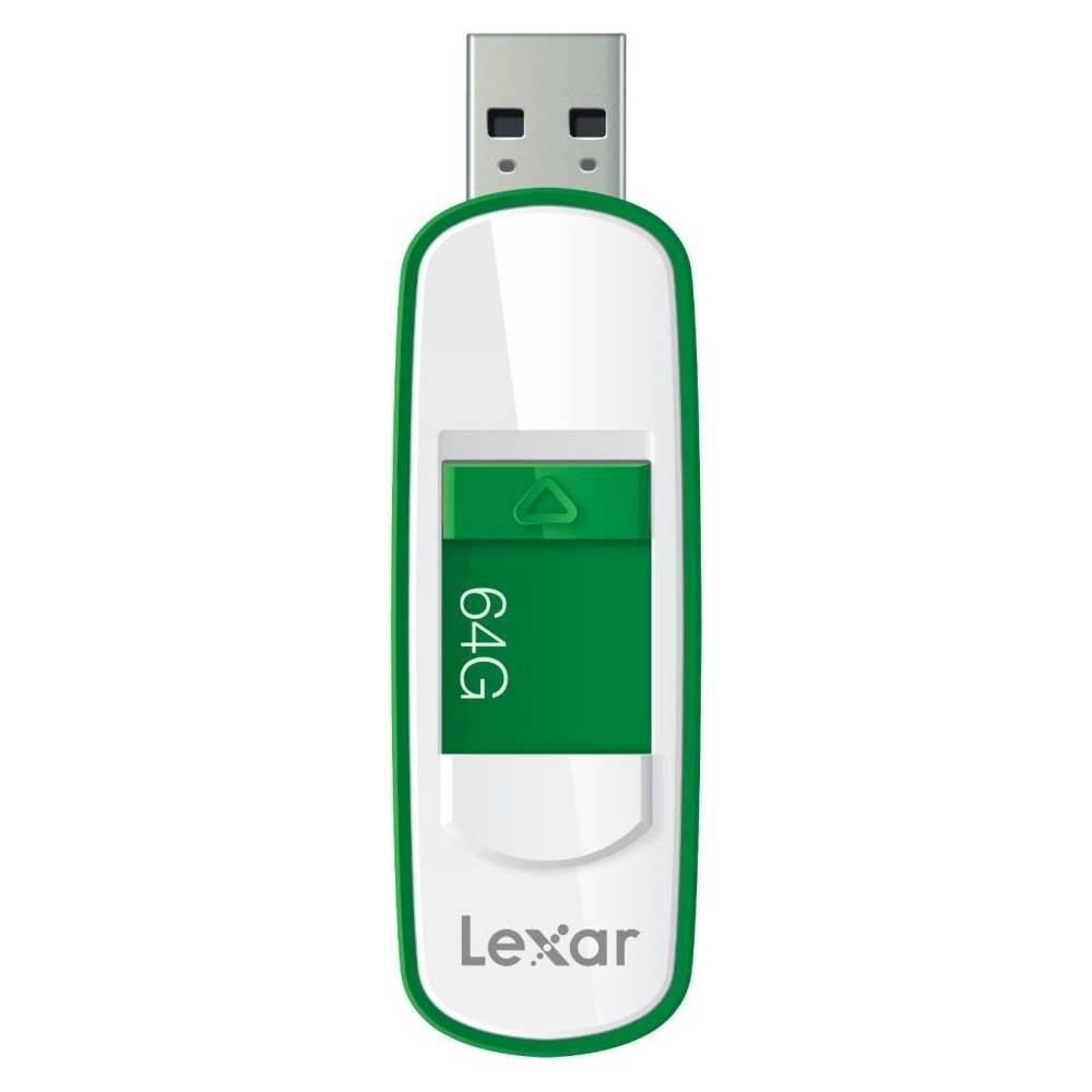 Best Buy Lexar JumpDrive S75 64GB USB 3.0 Type A Flash Drive Green