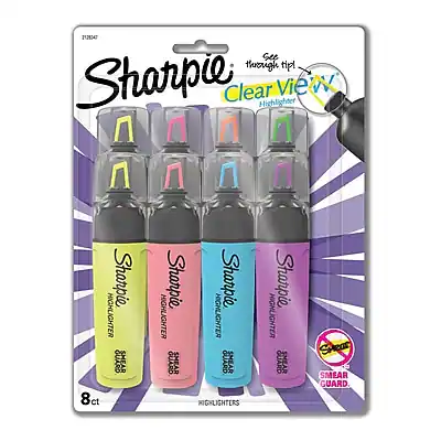 2124247 See through tip! Sharpie Clear Highlighter view
Sharpie HIGHLIGHTER GUARD SMEAR 8ct
Sharpie HIGHLIGHTER GUARD SMEAR
Sharpie HIGHLIGHTER GUARD SMEAR
Sharpie HIGHLIGHTER GUARD SMEAR