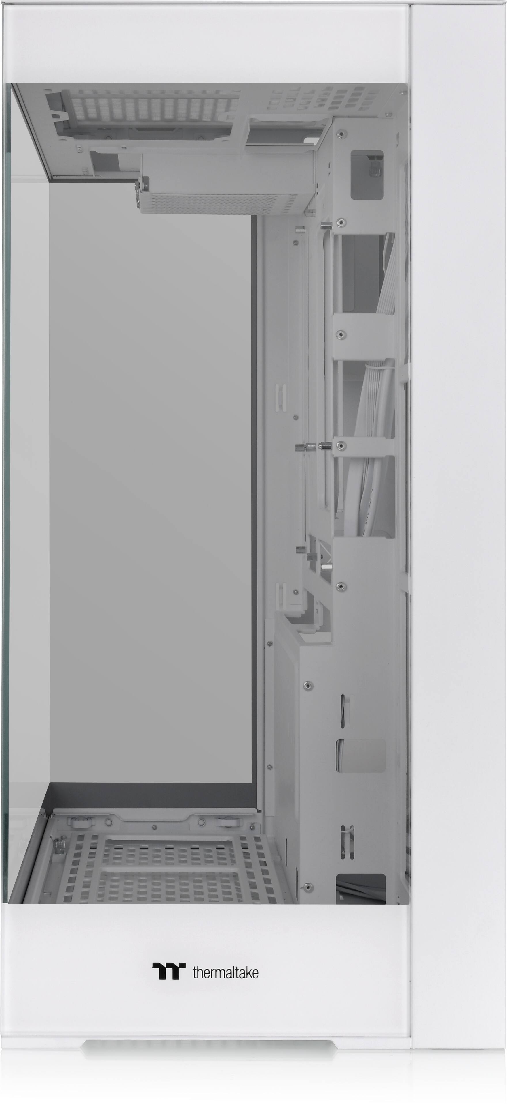 Alt View 17. Thermaltake - CTE E550 TG Mid Tower ATX PC Case - Snow.