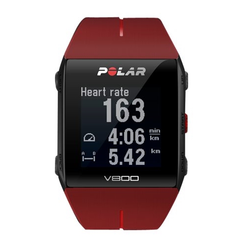 Best Buy: Polar V800 GPS Heart Rate Monitor Watch Red 90060772