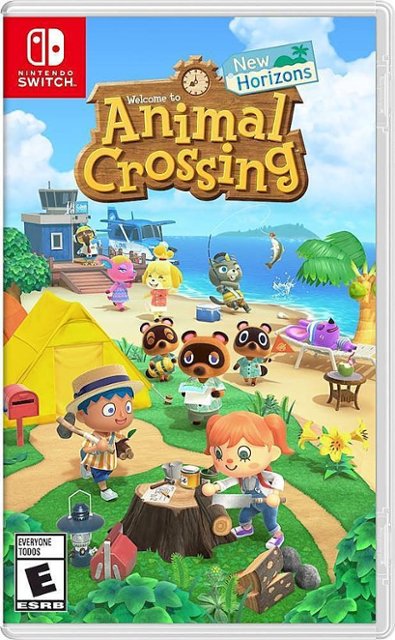 Front Zoom. Animal Crossing: New Horizons - Nintendo Switch.