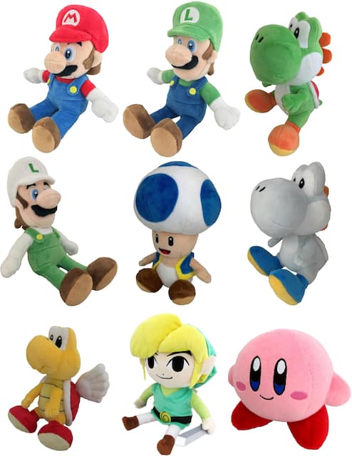 Little Buddy Nintendo World Plush Figure Styles May Vary 1902B