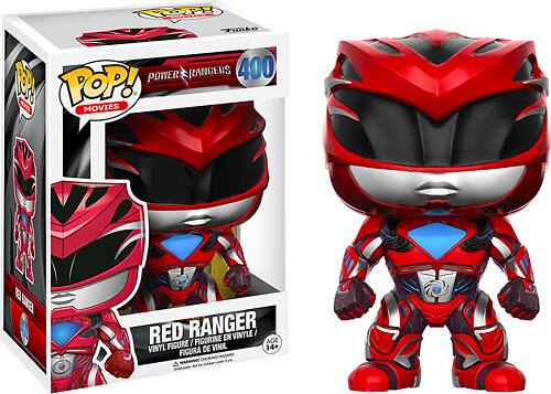 Funko - Pop! Movies Power Rangers: Red Ranger - Red - Larger Front