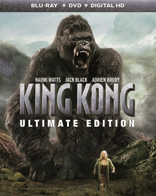 Front Standard. King Kong [Ultimate Edition] [Blu-ray/DVD] [3 Discs] [2005].