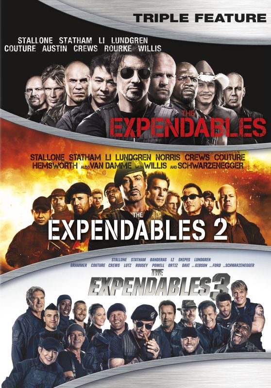  The Expendables/The Expendables 2/The Expendables 3 [DVD]