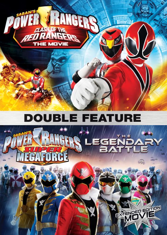  Power Rangers Double Feature: Clash of the Red Rangers/The Legendary Battle [DVD]