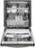 Alt View Zoom 13. LG - 24" Top Control Smart Wi-Fi Enabled Dishwasher with QuadWash and Steel Tub with Light - Black Stainless Steel.