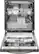 Alt View 13. LG - 24" Top Control Smart Wi-Fi Enabled Dishwasher with QuadWash and Steel Tub with Light - Black Stainless Steel.