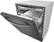Alt View 16. LG - 24" Top Control Smart Wi-Fi Enabled Dishwasher with QuadWash and Steel Tub with Light - Black Stainless Steel.