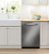 Alt View Zoom 17. LG - 24" Top Control Smart Wi-Fi Enabled Dishwasher with QuadWash and Steel Tub with Light - Black Stainless Steel.