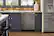 Alt View 37. LG - 24" Top Control Smart Wi-Fi Enabled Dishwasher with QuadWash and Steel Tub with Light - Black Stainless Steel.