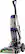 Left. BISSELL - ProHeat 2X Revolution Pet Pro Plus Carpet Cleaner (1986) - Silver/purple.