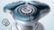 Alt View Zoom 12. Philips Norelco - 7500 Wet/Dry Electric Shaver - Ceramic white/Ocean blue.