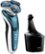 Left Zoom. Philips Norelco - 7500 Wet/Dry Electric Shaver - Ceramic white/Ocean blue.