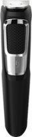 Philips Norelco - Multigroom 3000 Beard, Moustache, Ear and Nose Trimmer - Black/silver - Angle_Zoom
