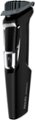 Left Zoom. Philips Norelco - Multigroom 3000 Beard, Moustache, Ear and Nose Trimmer - Black/silver.