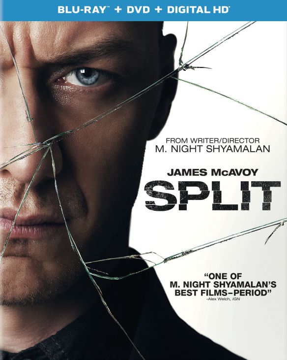  Split [Includes Digital Copy] [Blu-ray/DVD] [2016]