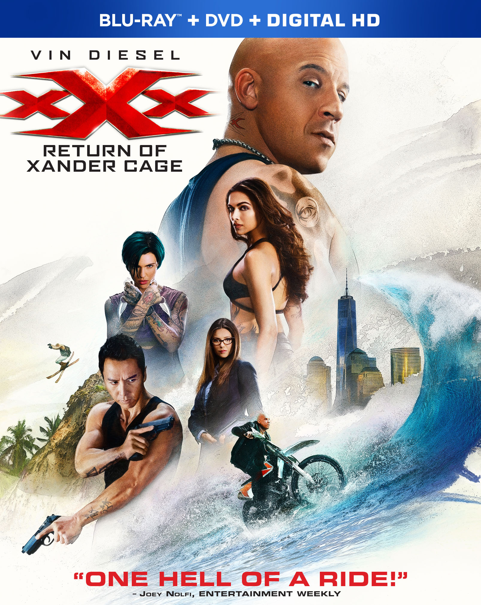 Xxx the return of xander cage dvd
