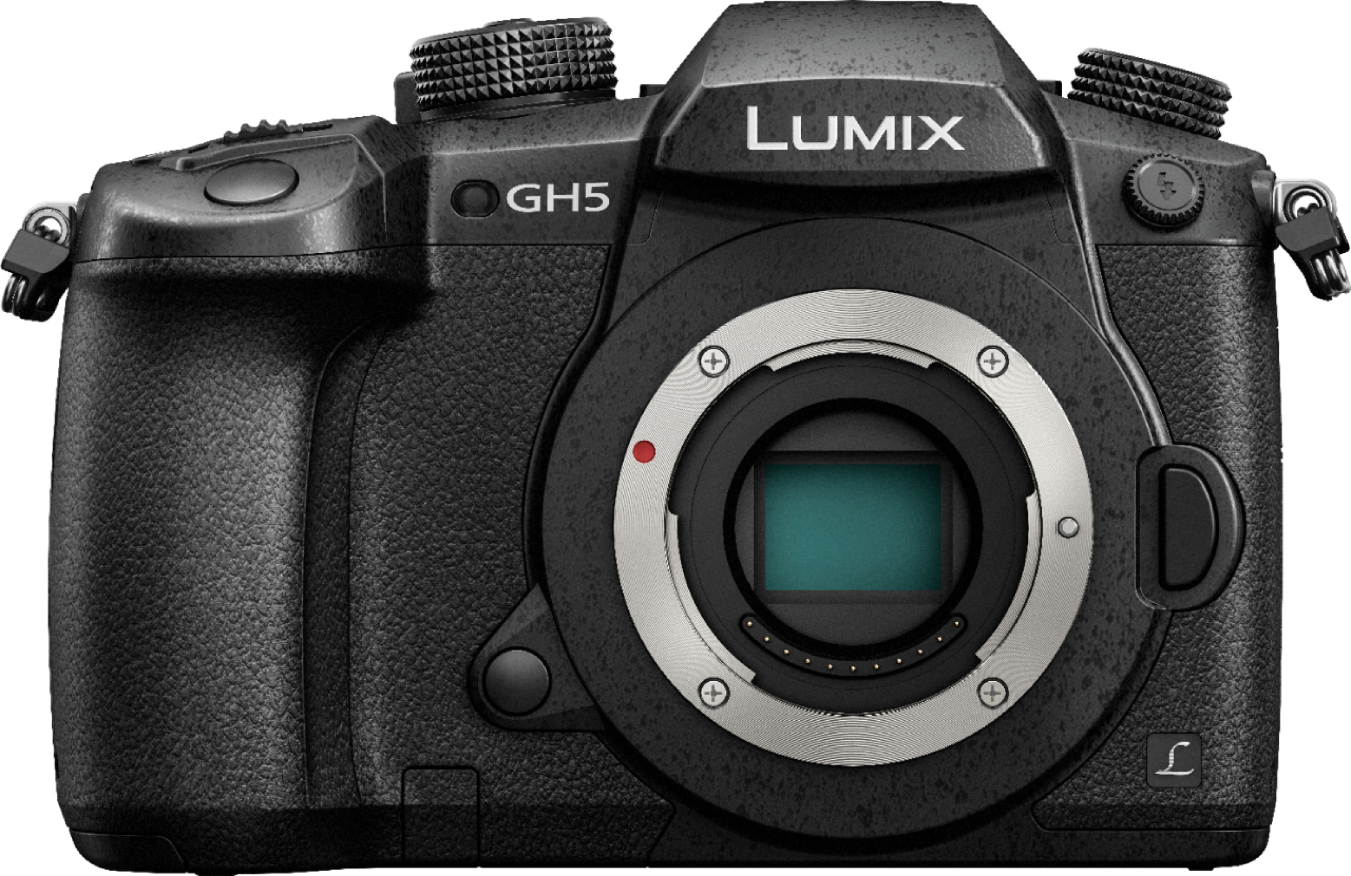 Duiker parallel Geld lenende Panasonic LUMIX GH5 Mirrorless 4K Photo Digital Camera (Body Only)  DC-GH5KBODY Black DC-GH5KBODY - Best Buy