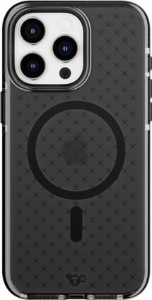 Tech21 - Evo Check MagSafe Case iPhone 15 Pro Max - Smokey/Black - Smokey Black