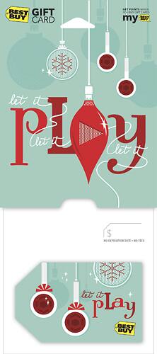  Best Buy - $200 Holiday Let It Play Gift Card