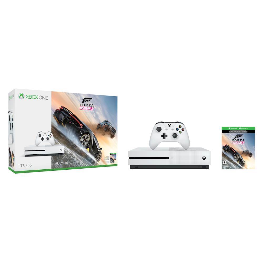Best Buy: Microsoft Xbox One S 1TB Forza Horizon 3 Console Bundle 