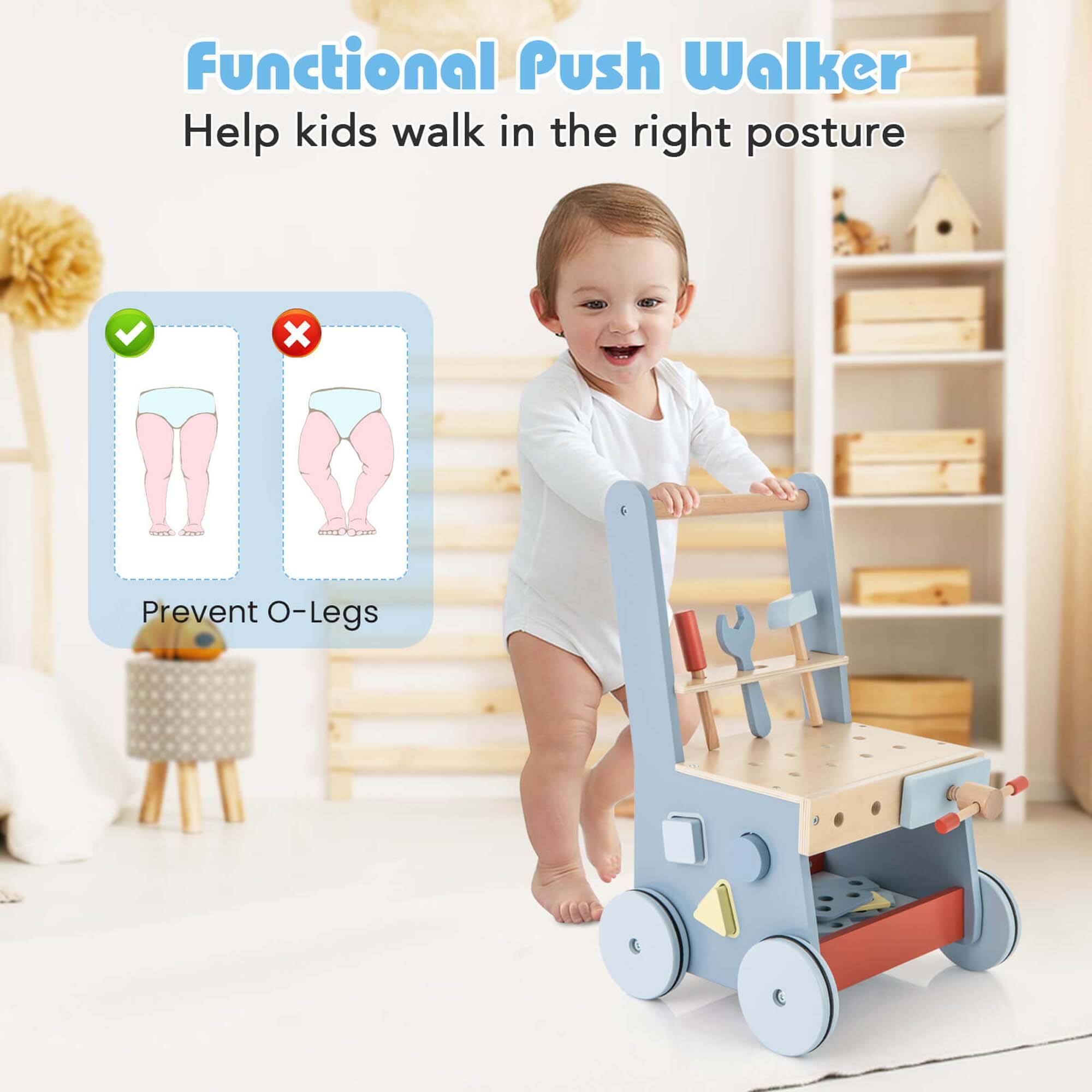 Functional Push Walker  
Help kids walk in the right posture  

Prevent O-Legs