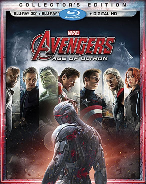  Avengers: Age of Ultron [Includes Digital Copy] [3D] [Blu-ray] [Blu-ray/Blu-ray 3D] [2015]