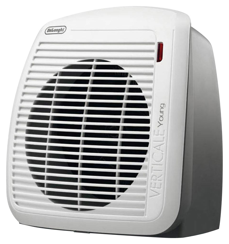 UPC 044387103008 product image for DeLonghi - Verticale Young Safeheat Fan Heater - White/Gray | upcitemdb.com