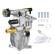 Alt View 5. VEVOR - Pressure Washer Pump, 3/4" Shaft Horizontal, 3100 PSI, 2.35 GPM, Replacement Power Washer Pumps Kit with Hardware - Silver.