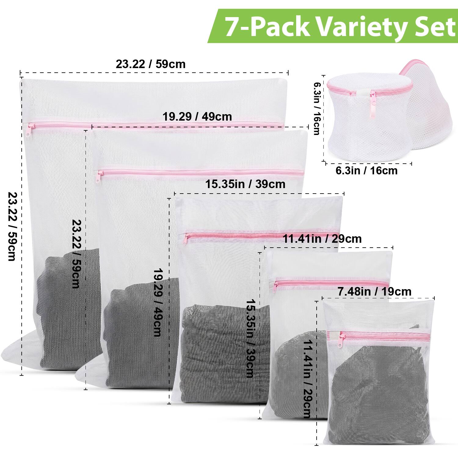 7-Pack Variety Set

23.22 / 59cm
19.29 / 49cm
6.3in / 16cm
15.35in / 39cm
11.41in / 29cm
7.48in / 19cm