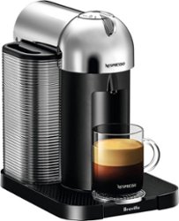Nespresso - Vertuo Chrome by Breville - Chrome - Front_Zoom