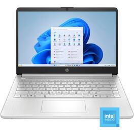 HP - Stream 14" HD Student&Business Laptop,Intel N150 CPU,16GB RAM,128GB UFS,1 Year Office 365,Win 11s - Silver
