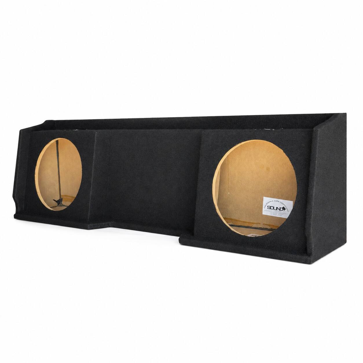 Alt View 7. SoundBox - SoundBox LCE-GC003/10D, Chevy Silverado / GMC Sierra Extended Cab Dual 10 Subwoofer Enclosure, 1999-2006.