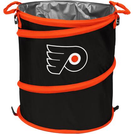 Front. Logo Brands - Philadelphia Flyers Collapsible 3-in-1 Cooler - Black.