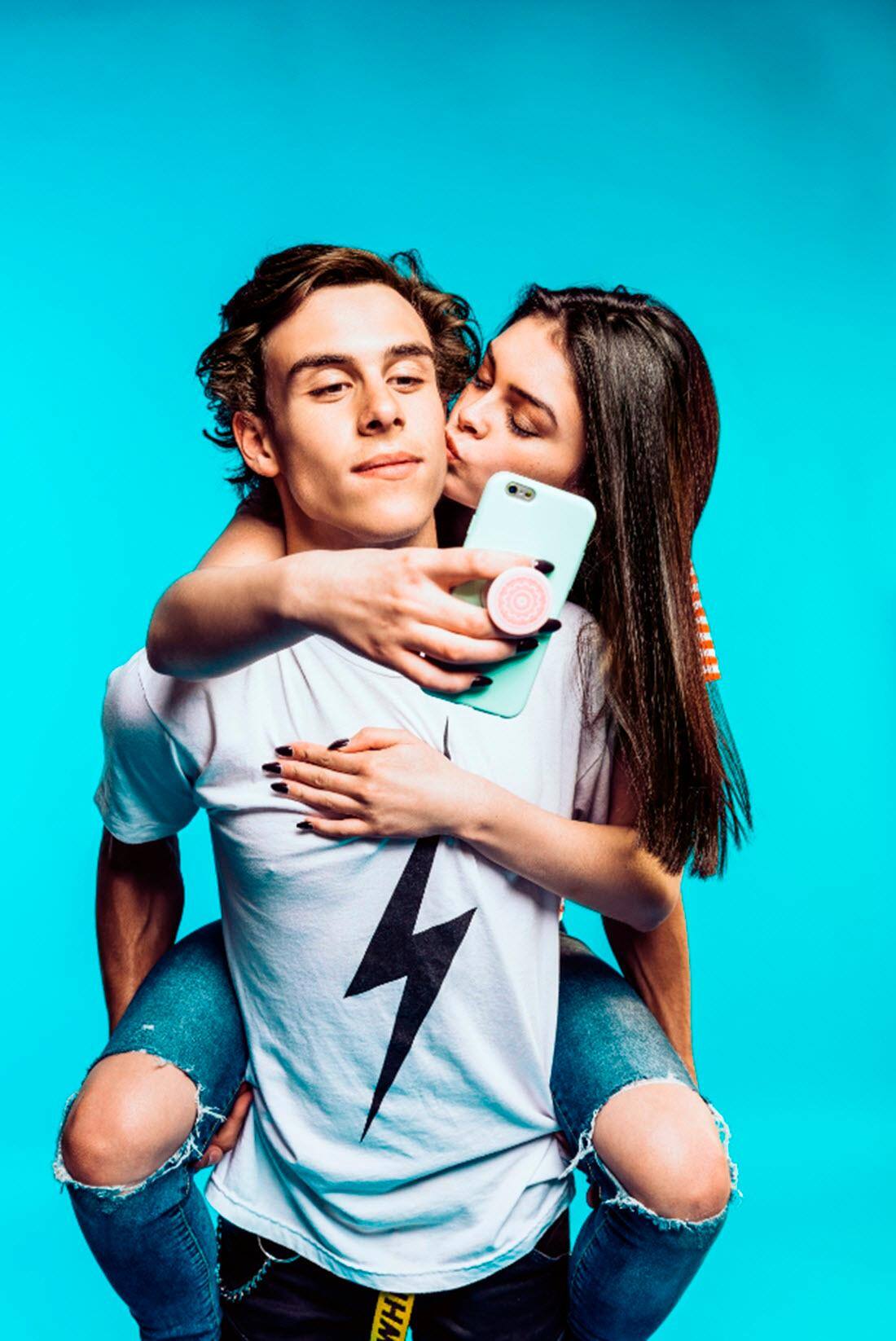 Alt View Zoom 14. PopSockets - Finger Grip/Kickstand for Mobile Phones - Blush.