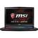 Front. MSI - 17.3" Laptop - Intel Core i7 - 16GB Memory - NVIDIA GeForce GTX 1070 - 1TB Hard Drive + 256GB Solid State Drive - Aluminum black.