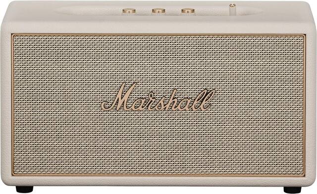 Marshall - Stanmore IV Bluetooth Home Speaker with Volume / Bass / Treble Controls and 3.5 mm Auxilary / RCA Inputs - Cream