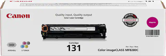Front. Canon - 131 Toner Cartridge - Magenta.
