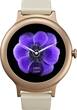 LG - Watch Style Smartwatch 42.3mm Stainless Steel - Rose Gold - Larger Front
