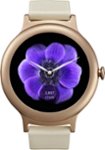 Front Zoom. LG - Watch Style Smartwatch 42.3mm Stainless Steel - Rose Gold.