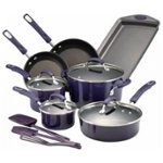 Best Buy: Farberware New Traditions 14-Piece Cookware Set Lavender 16013
