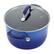 Alt View 12. Rachael Ray - Hard Enamel Nonstick 14-Piece Cookware Set - Blue Gradient.