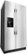 Angle Zoom. Amana - 24.5 Cu. Ft. Side-by-Side Refrigerator - Stainless steel.