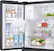 Alt View 19. Samsung - 22.6 cu. ft. 4-Door Flex French Door Counter Depth Refrigerator with FlexZone Drawer - Black stainless steel.