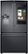 Front Zoom. Samsung - Family Hub 24.2 Cu. Ft. 3-Door French Door  Fingerprint Resistant Refrigerator - Black Stainless Steel.