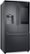Alt View Zoom 12. Samsung - Family Hub 24.2 Cu. Ft. 3-Door French Door  Fingerprint Resistant Refrigerator - Black Stainless Steel.