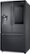 Alt View Zoom 13. Samsung - Family Hub 24.2 Cu. Ft. 3-Door French Door  Fingerprint Resistant Refrigerator - Black Stainless Steel.
